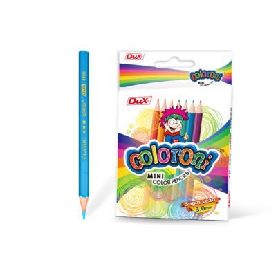 Dux Color Pencil 3000 Coloroni (Half Size) (12 Colors)