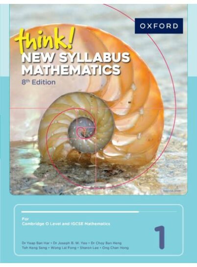 think! New Syllabus Mathematics 1 (8th edition)
