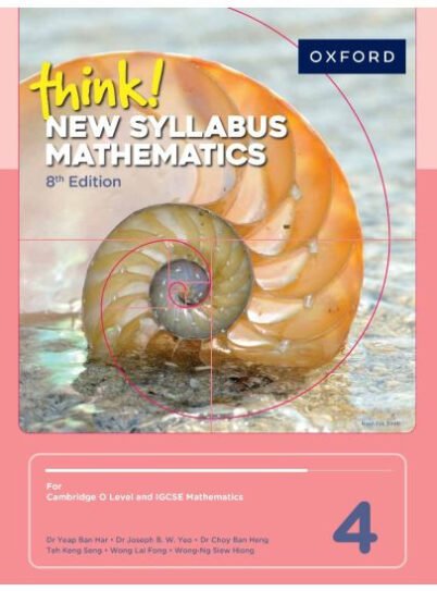 think! New Syllabus Mathematics 4 (8th edition)
