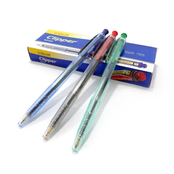 dollar clipper ball pen 10 pcs/box - Image 2