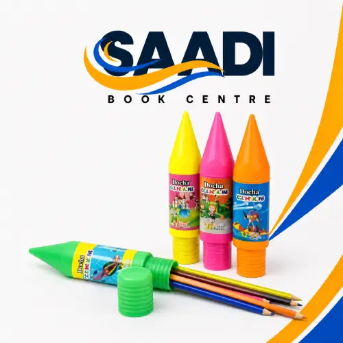 Deer 12 Colos Full Size Pencil Shape PC