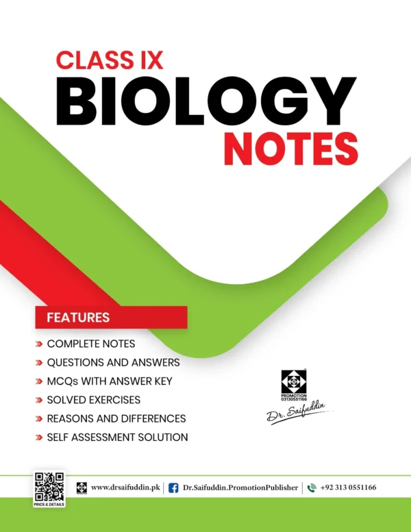 BIOLOGY NOTES CLASS 9 (NEW EDITION)
