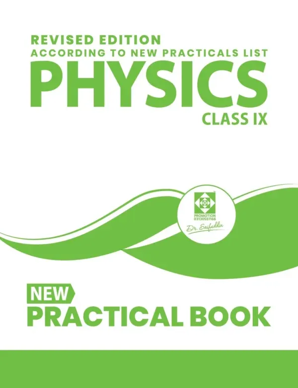 IX Physics Practical Book (English)