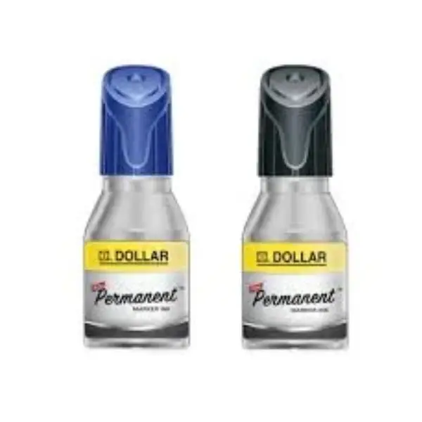Dollar permanent marker Ink 15ml Pack Of 4