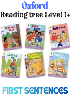 Oxford Reading Tree Level 1+(First Sentences) Pack of 6
