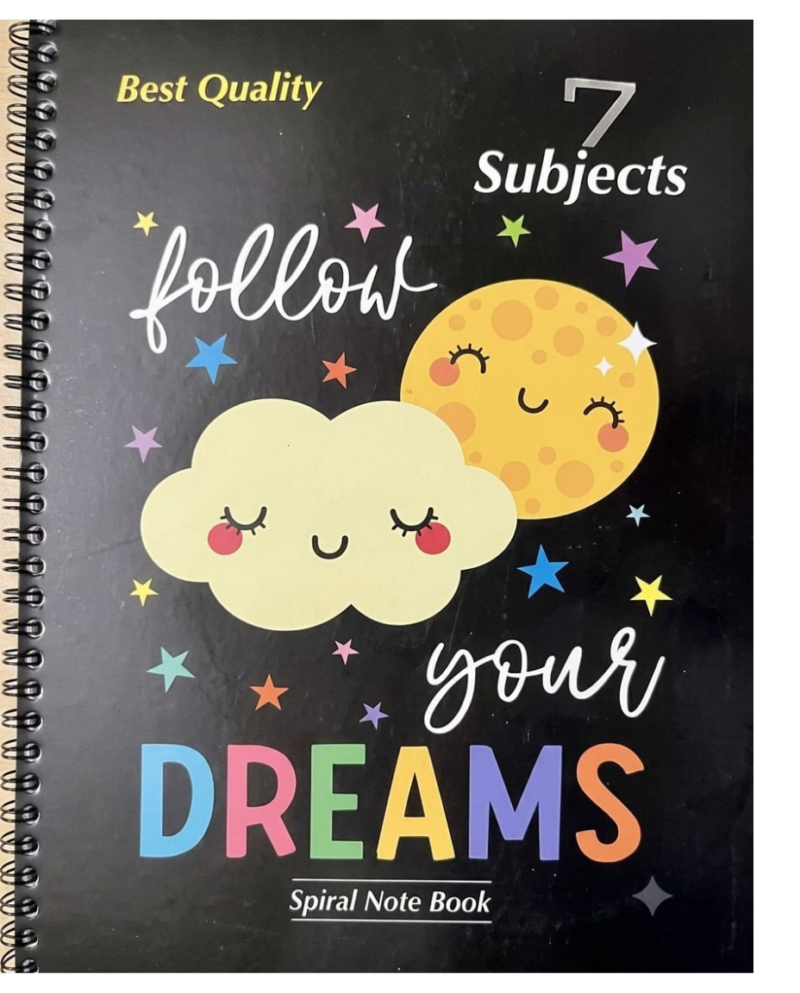spiral note book 1
