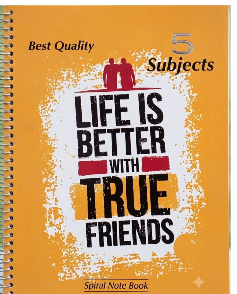 spiral note book 1