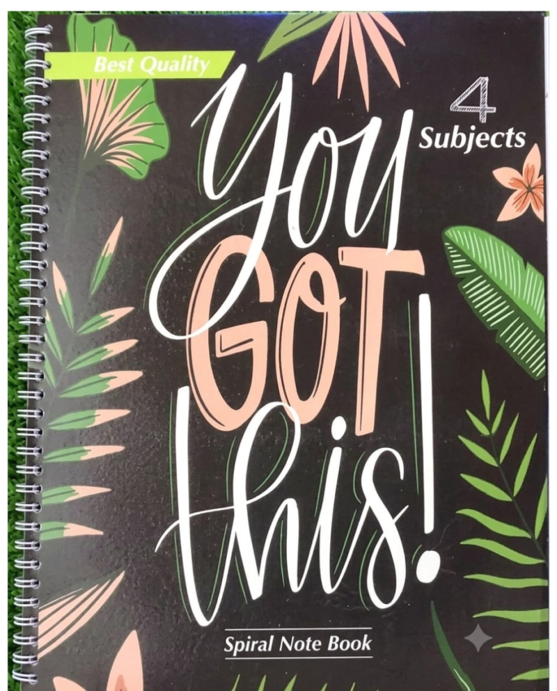 spiral note book 1