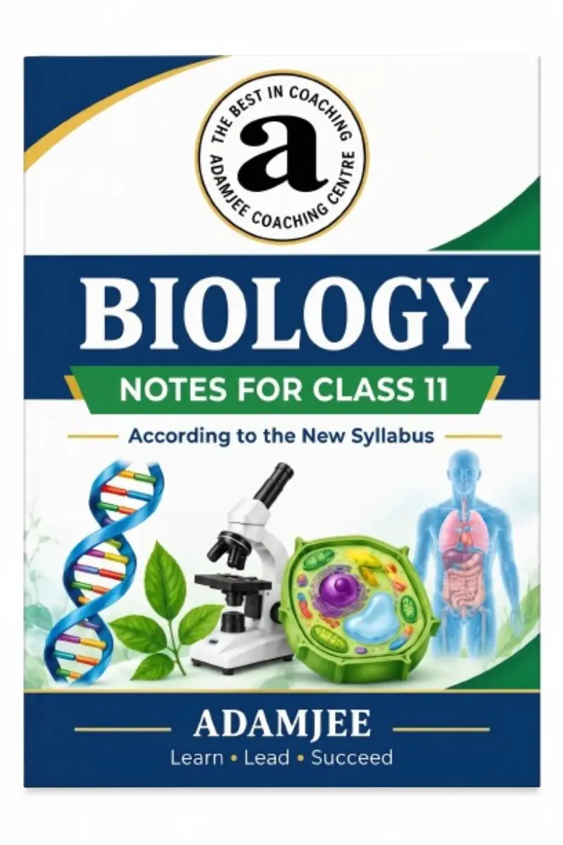 Biology Notes For Class 11 – Adamjee Notes –Saadi Book Center