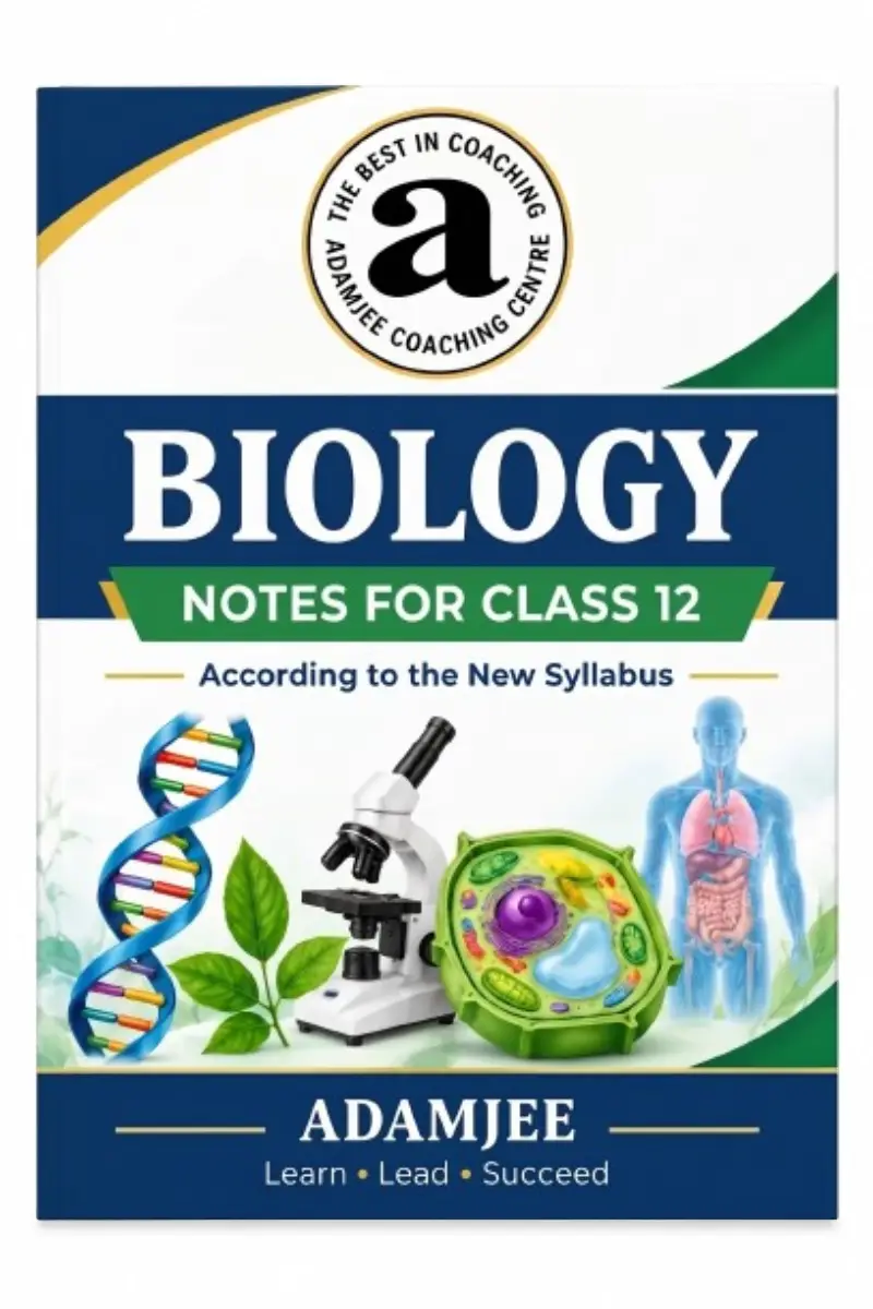 Biology Notes For Class 12 – Adamjee Notes –Saadi Book Center